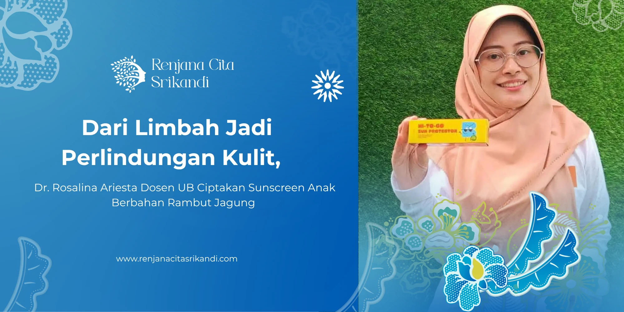 Sunscreen Rambut Jagung Dr Rosalina