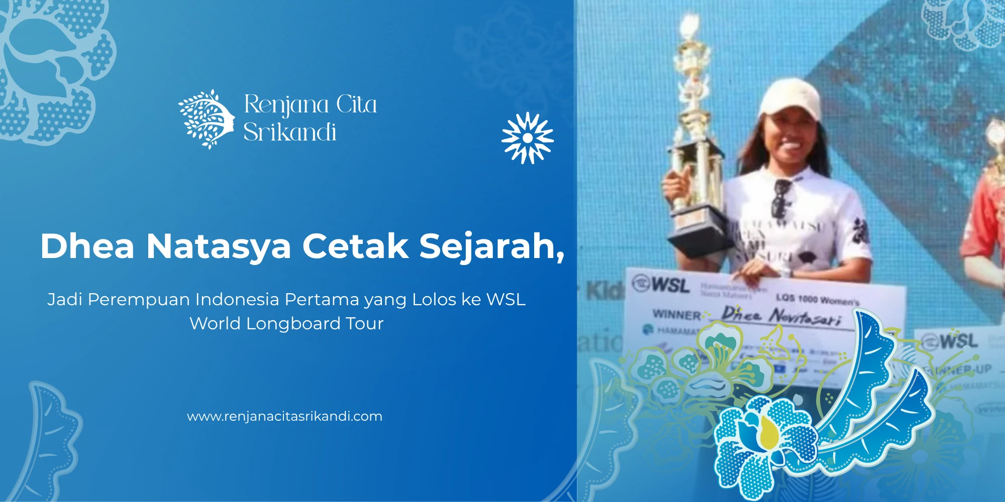 Dhea Natasya WSL World Longboard Tour