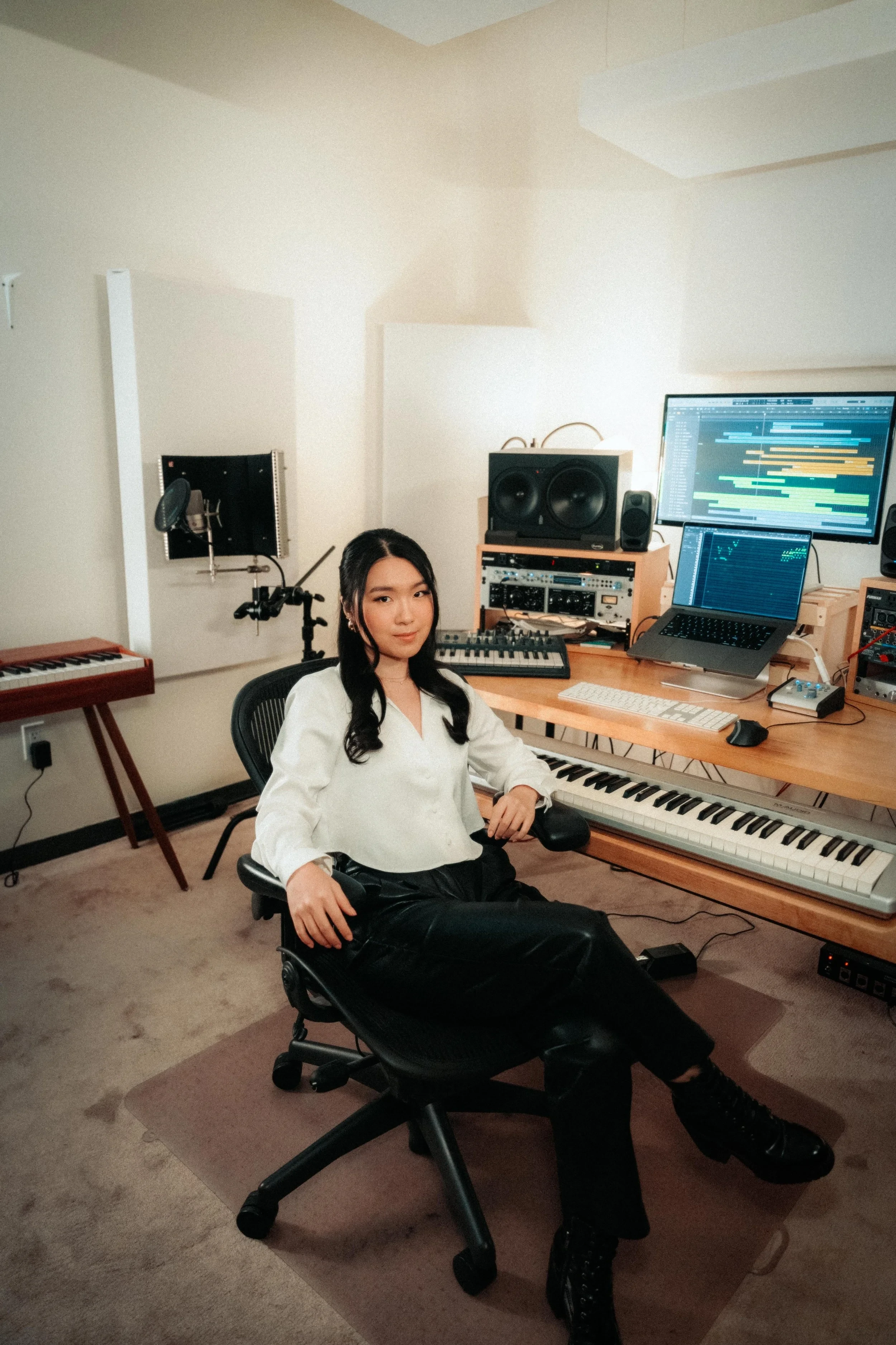 Sunset in the mountains