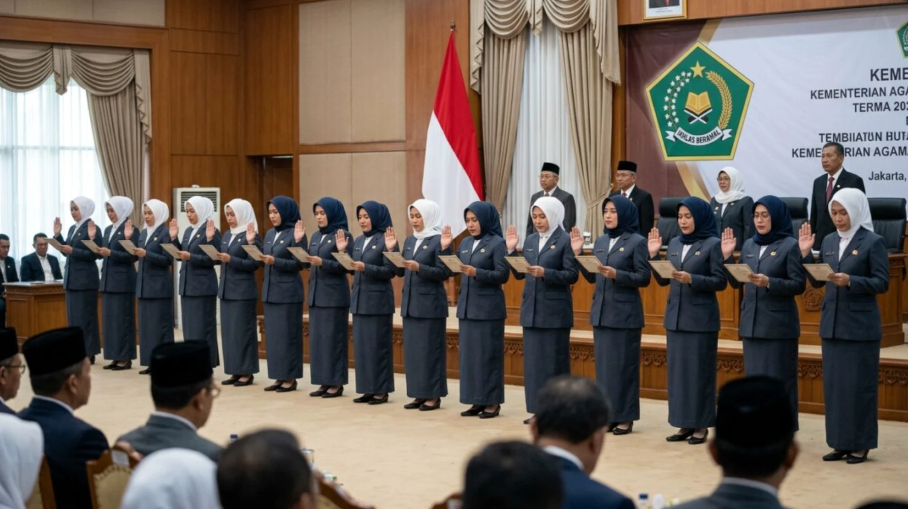 Pengukuhan Kepala KUA Perempuan