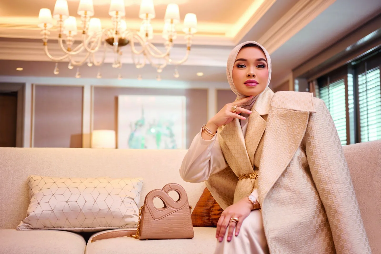 Sunset in the mountains