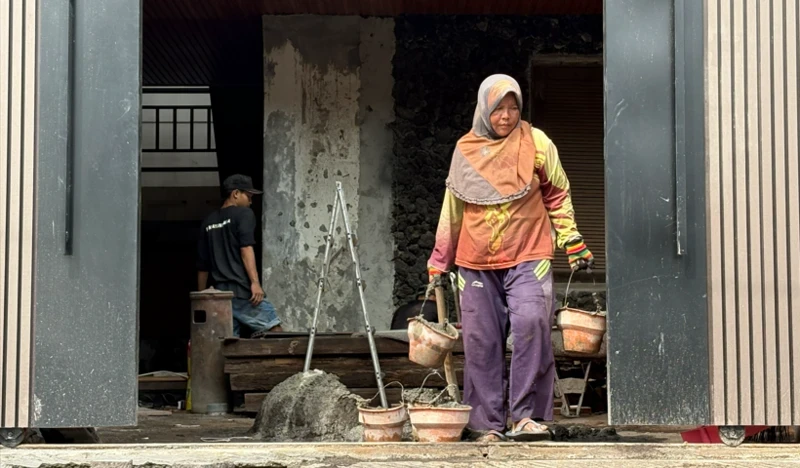 Sunset in the mountains