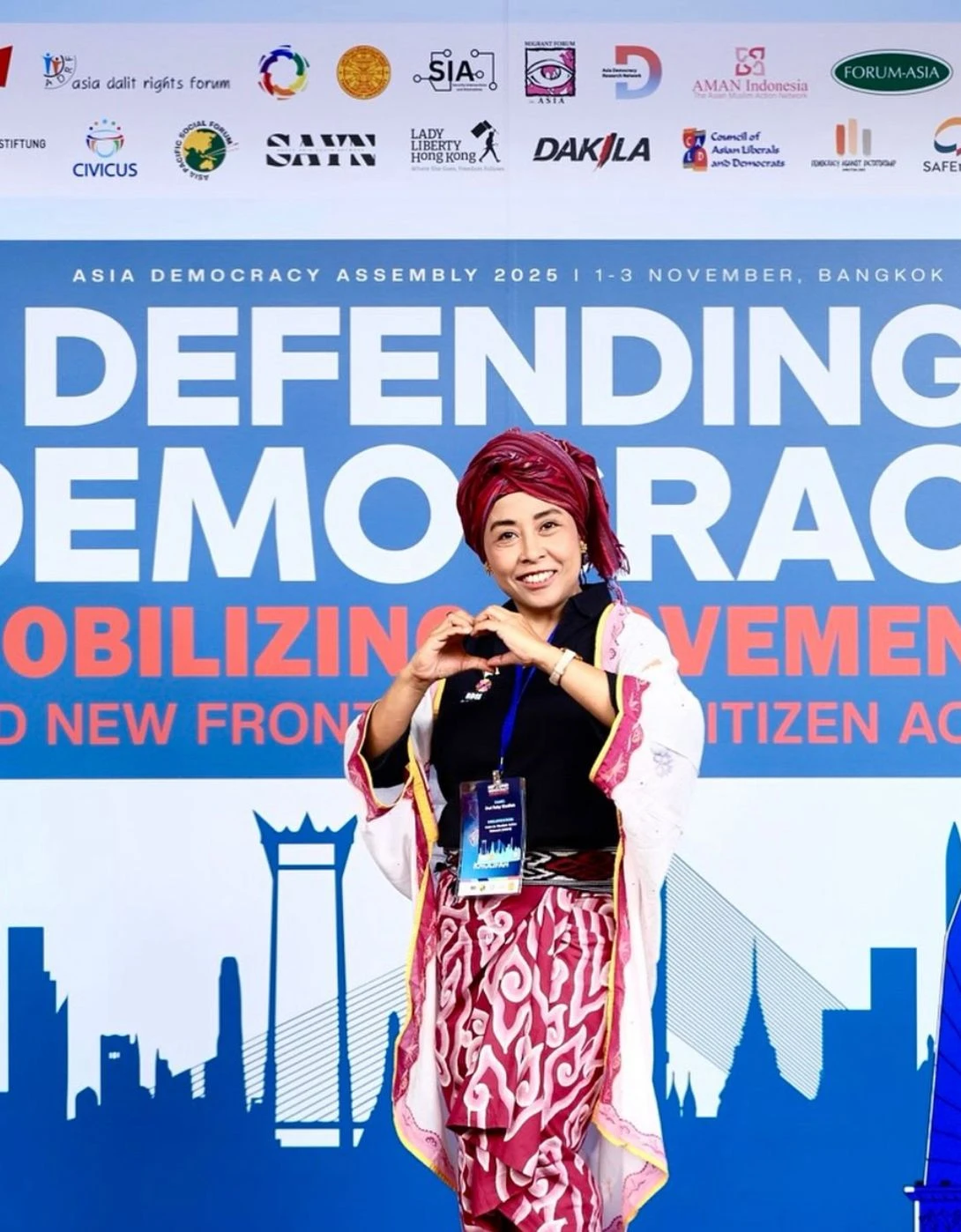 Sunset in the mountains