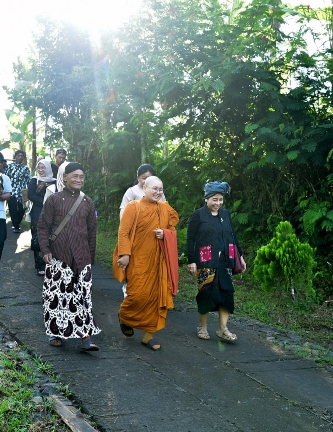 Sunset in the mountains