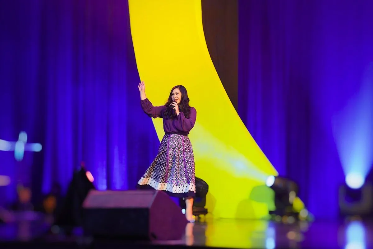 Sunset in the mountains